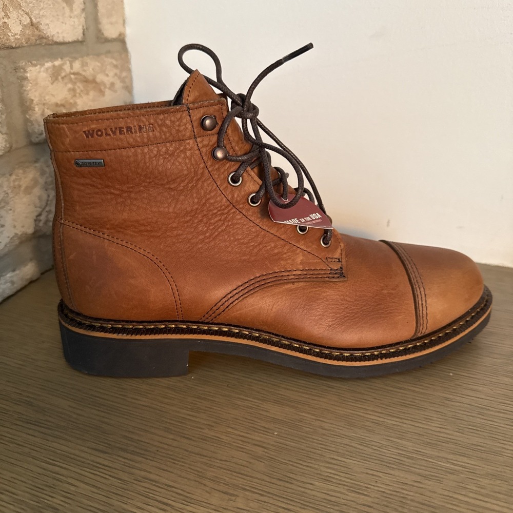 WOLVERINE Gore-Tex Work Boot Amputee Replacement Right Only 9M NEW
